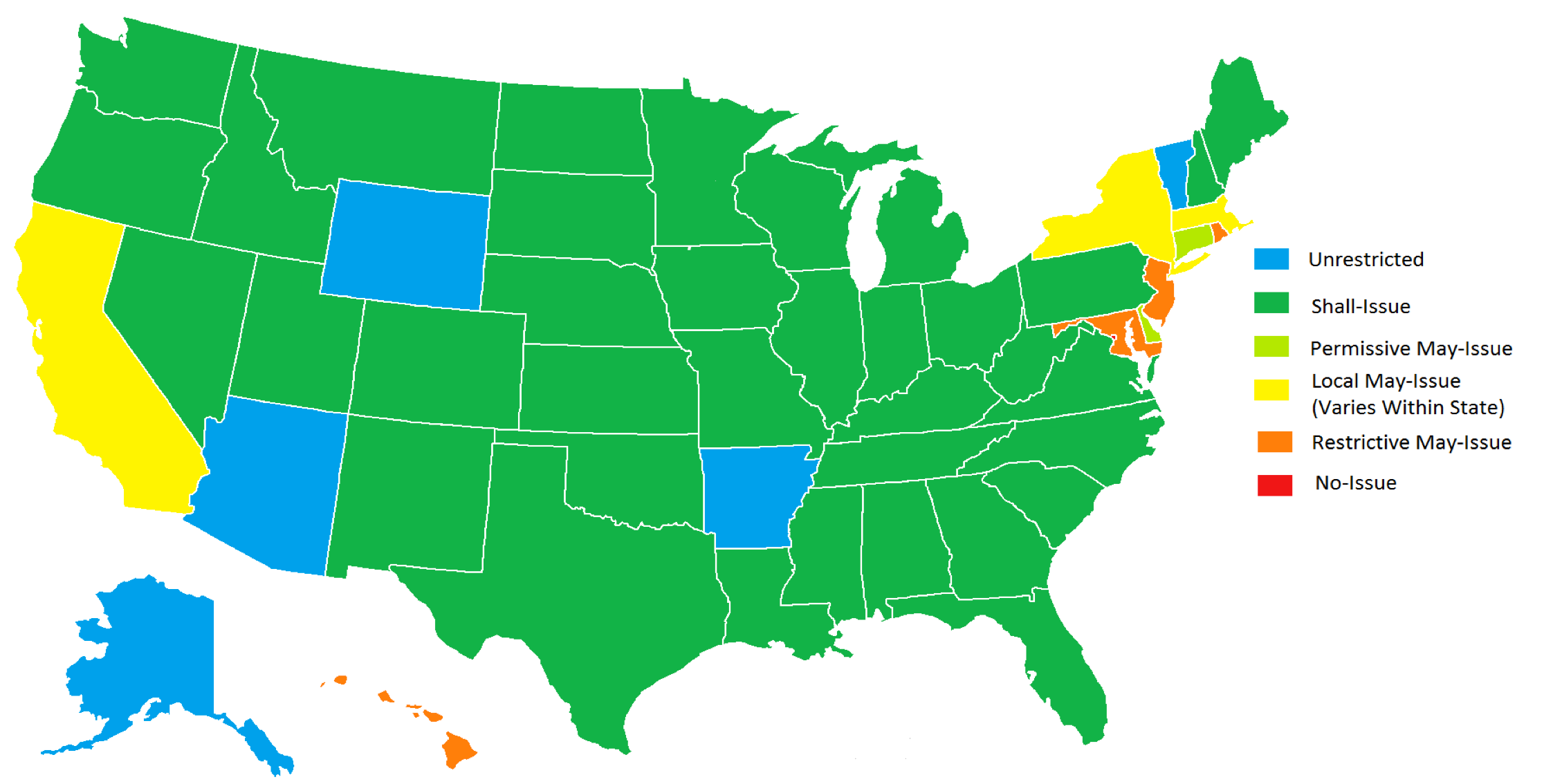 What Does Shall Issue State Mean